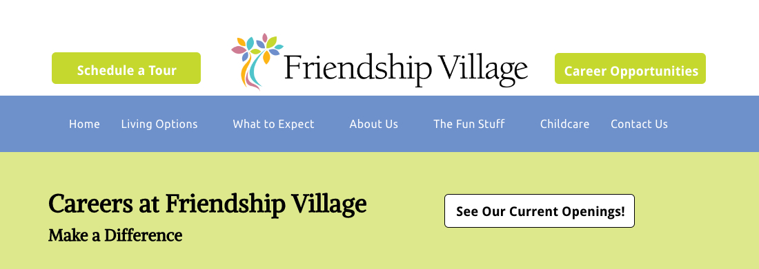 Friendship Village Retirement Community